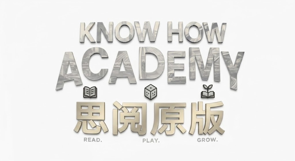 Know How Academy 思阅原版
